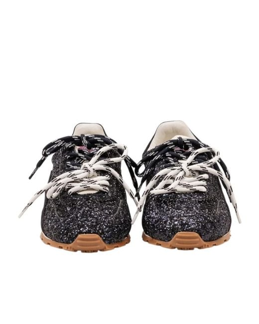 DSquared² Black Sequined Sneakers