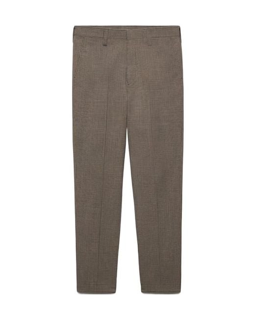 Prada Gray Wool Pants for men