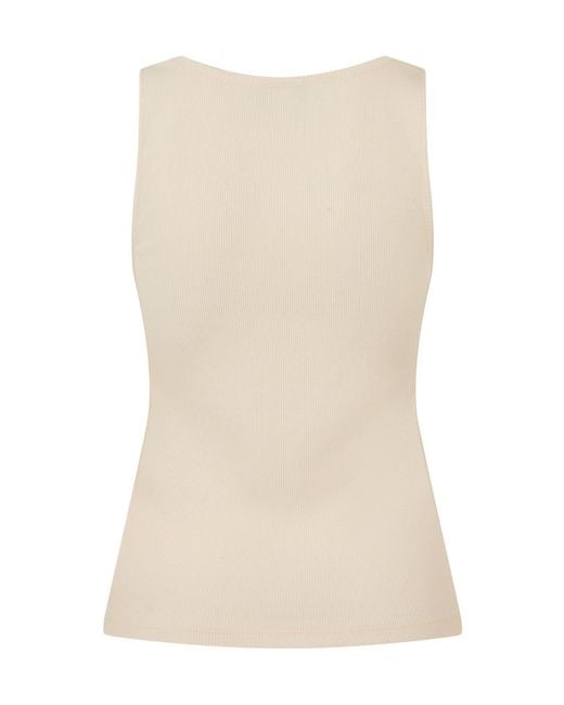 Saint Laurent Natural Tank Vest
