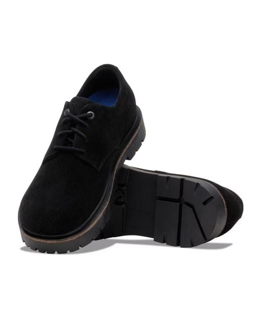 Birkenstock Black Highwood Derby Shoes for men