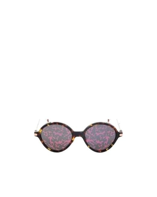 Dior Purple Logo Sunglasses