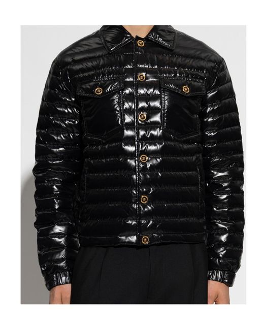 Versace Black Light Padded Jacket for men