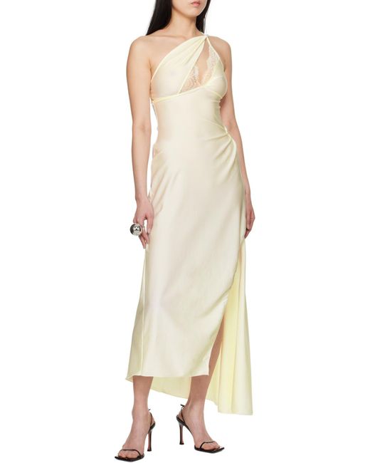 Coperni White Asymmetrical Dress