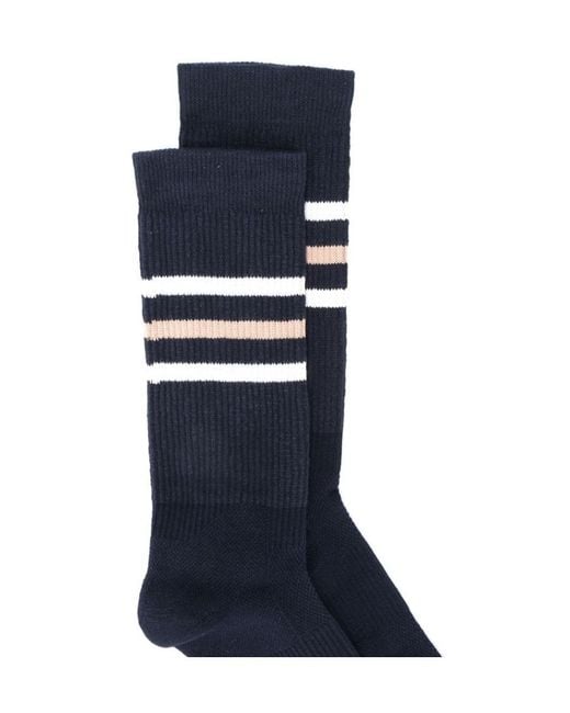 Gucci Blue Logo Socks for men