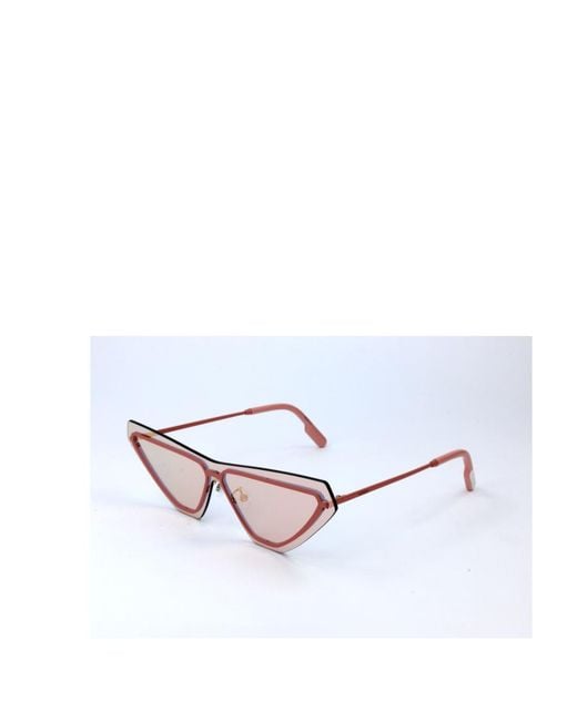 KENZO Pink Logo Sunglasses
