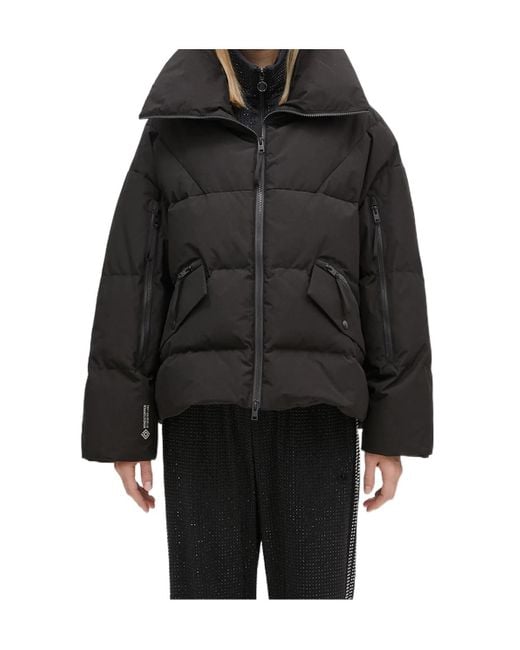 Woolrich Black Lapel Down Jacket