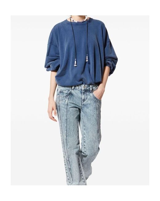 Isabel Marant Blue Sauria Sweatshirt
