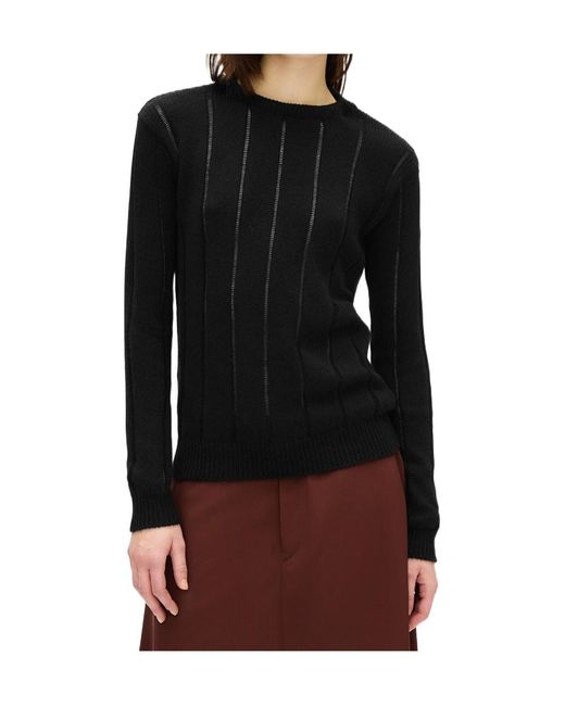 Ann Demeulemeester Brown Nese Sweater
