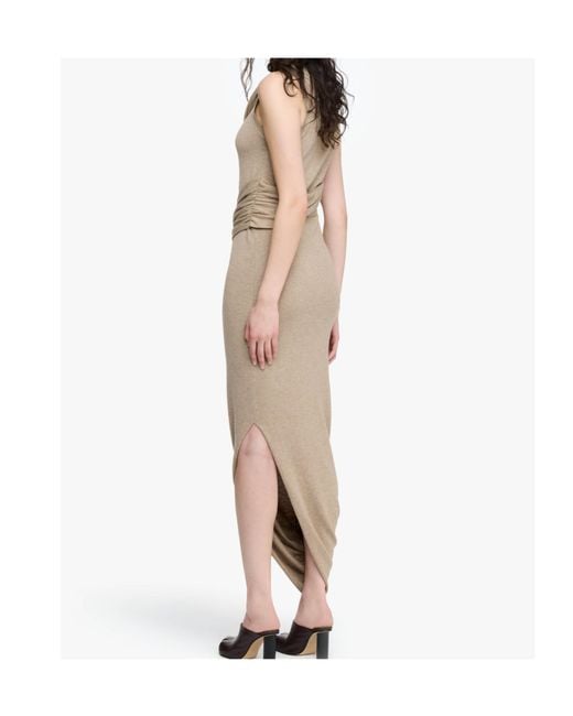J.W. Anderson Natural Tie Detail Sleeveless Dress