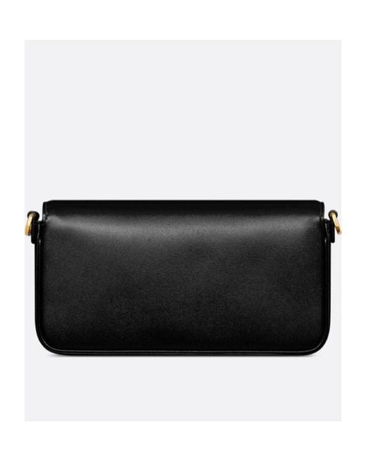 Dior Black 30 Montaigne Avenue East-West Double Carry Mini Bag