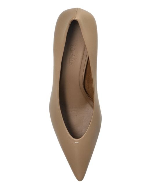 Max Mara Brown Pointed-Toe High Heels