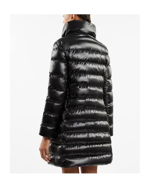 Fay Black Padded Down Coat