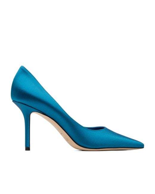 Jimmy Choo Blue Love 85 High Heels