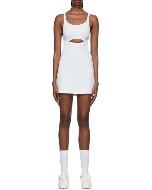 Hyein Seo White Cut-Out Sleeveless Mini Dress