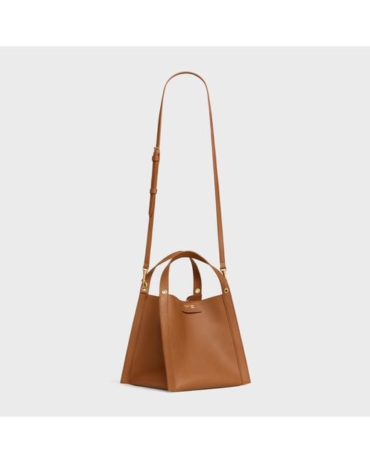 Céline Brown Small Cube Bag
