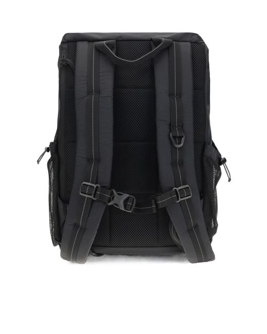 Parajumpers Black Mitchell Flap Backpack for men