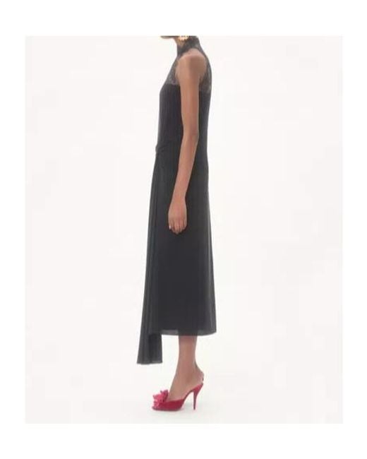 Valentino Black Georgette Dress
