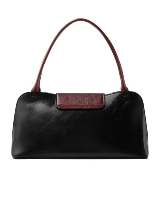 Versace Black Shoulder Bags