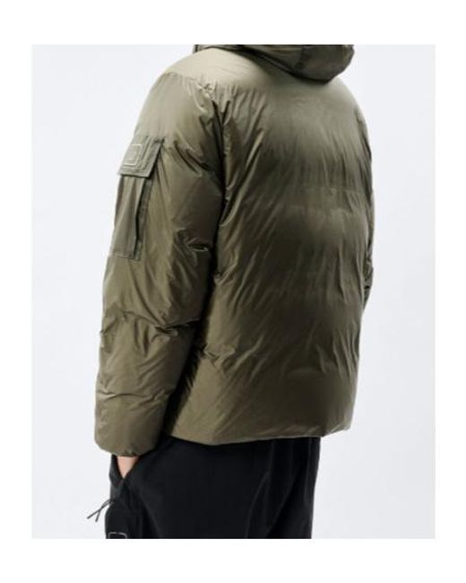 C P Company Green Metropolis Series Metroshield Hooded Down Jacket for men