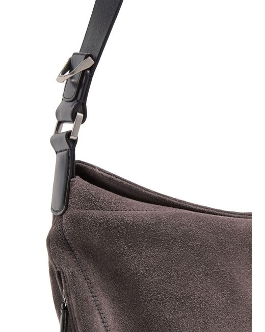Lemaire Brown Quiver Clip Hobo Bag
