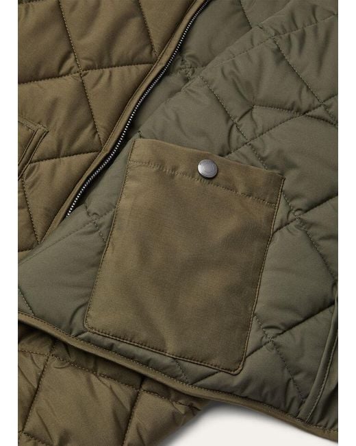 Loro Piana Green Benson Bomber Jacket for men