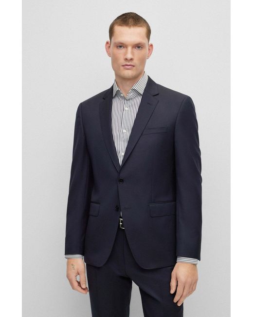 Boss Blue Logo Blazer for men