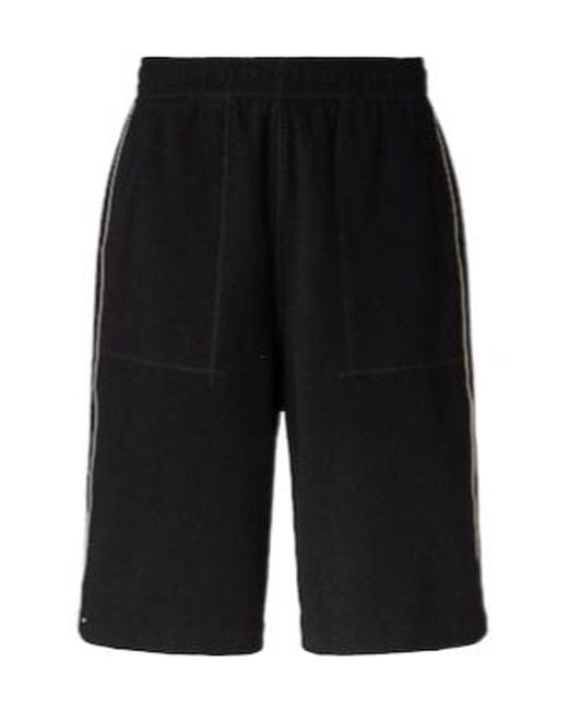 Wales Bonner Black Prince Cotton-Blend Terry Shorts for men