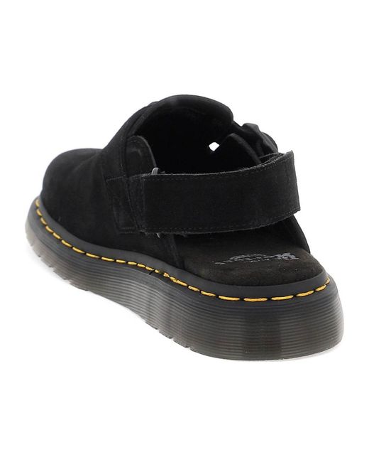 Dr. Martens Black Jorge Ii Slingback Mules for men