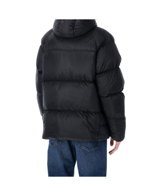 Pyrenex Blue Helium Hooded Down Jacket for men