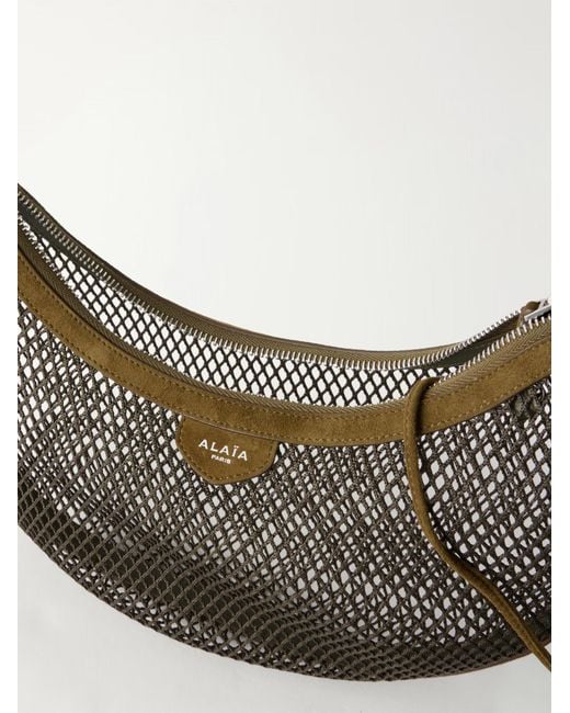 Alaïa Gray Alaïa One Piece Demi Lune Bag