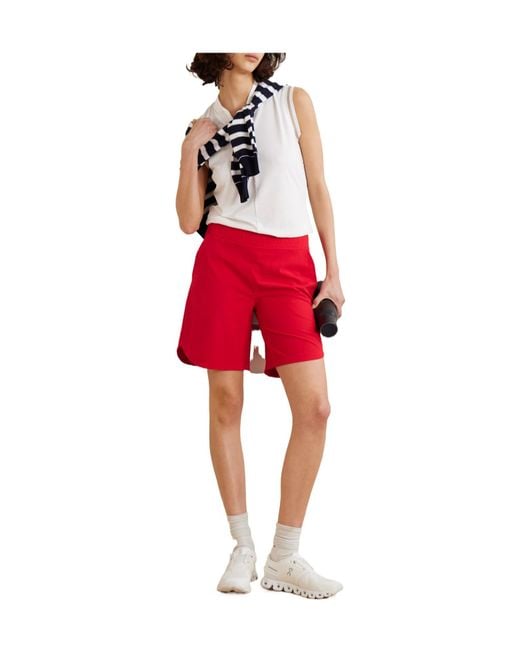 Bogner Red Tonia Stretch Softshell Shorts