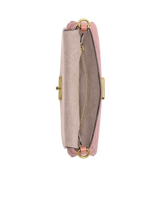 COACH Pink Jet 25 Flap Shoulder Bag