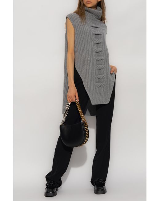 Stella McCartney Black Pleated Front Trousers