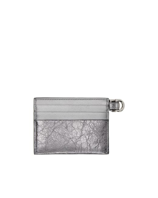 Givenchy Gray Logo Card Bag