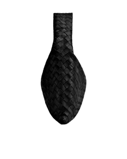 Bottega Veneta Black Hop Small Shoulder Bag