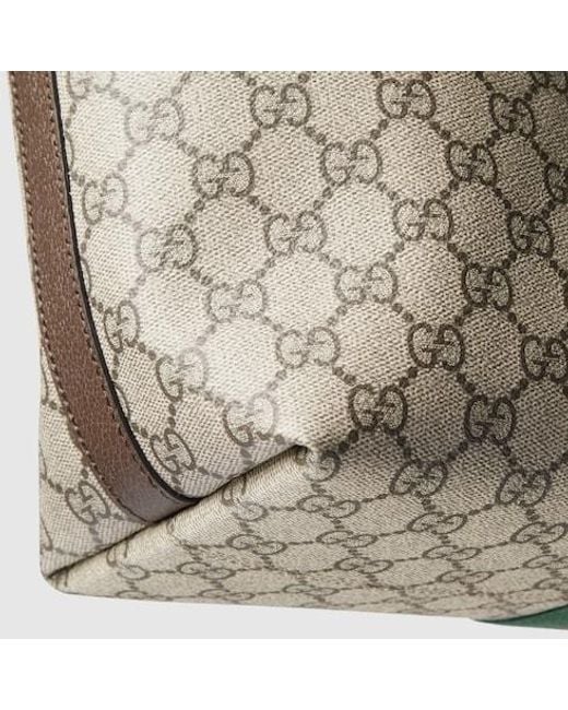 Gucci White Ophidia Medium Tote Bag for men