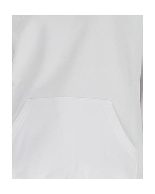 Givenchy White Embellished Logo Hoodie