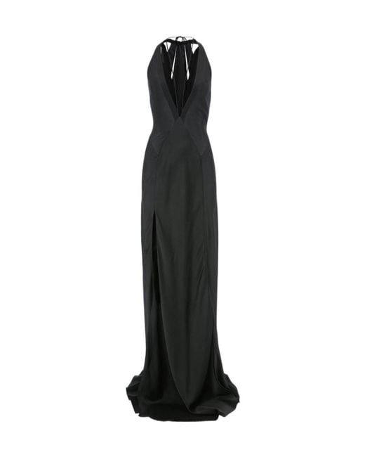 Victoria Beckham Black Cami Gown