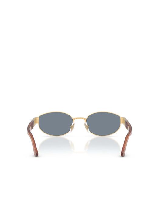Persol White Oval Sunglasses for men