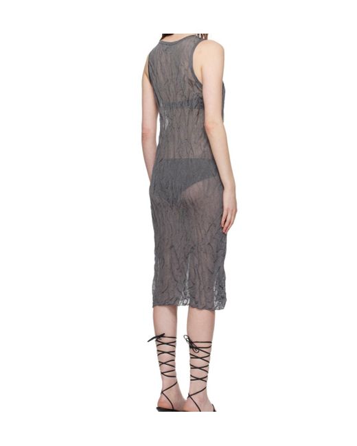 Filippa K Gray Pleated Dress