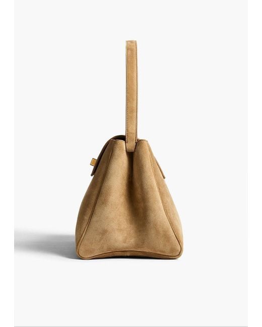 Khaite Natural Audrey Top Handle Bag