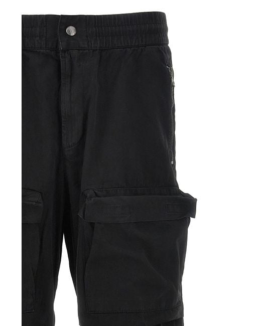 DIESEL Black P-Danzel Twill Cargo Pants for men