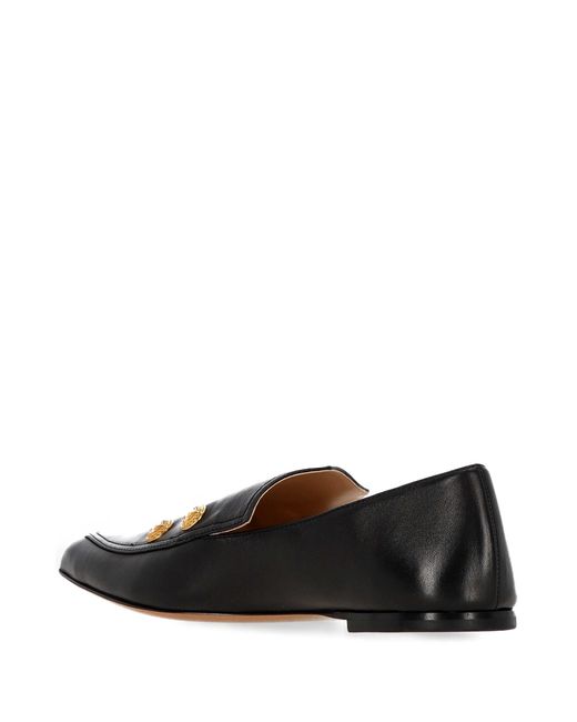 Chloé Black Chloé Agnes Pointed-Toe Loafers