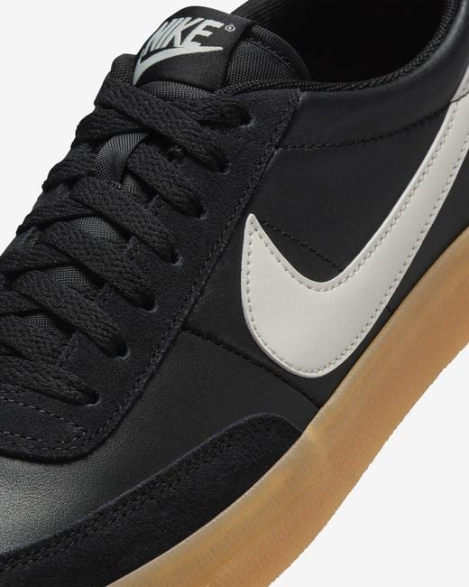 Nike Black Killshot 2 Logo Patch Sneakers for men