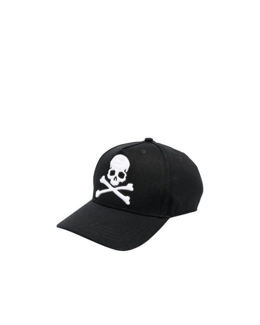 Philipp Plein Black Logo Hat for men
