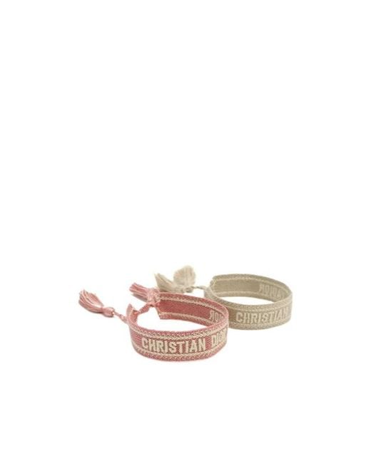 Dior White J'A Mykonos Bracelet Set