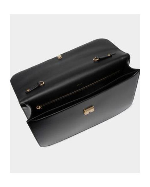 Bally Black Flip Shoulder Bag for men
