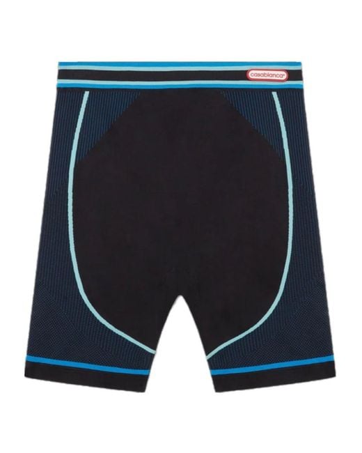 Casablanca Blue Seamless Shorts