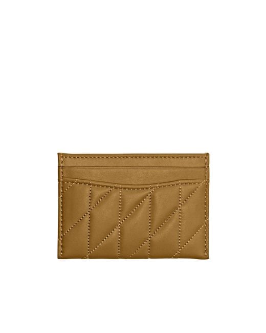 COACH Natural Solid Color Card Holder
