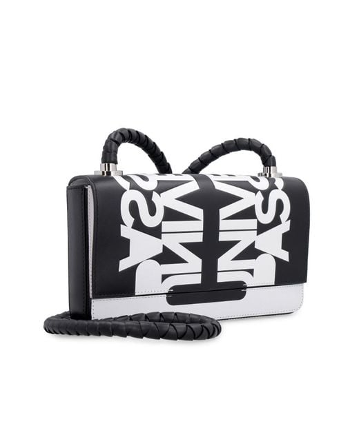 Burberry Black Woven Strap Messenger Bag for men